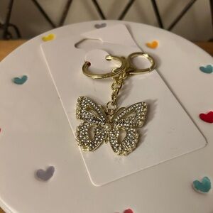 Butterfly Bag or Key Charm NWT